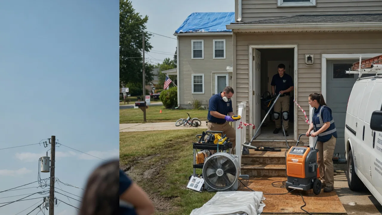 Water Damage Repair in Belleville, WV near me